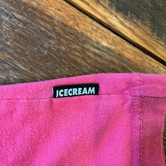 Icecream Whisper Graphic Tee Bright Pink Men’s XL - Picture 4 of 7